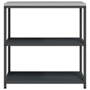 Køkkenopbevaring HATTEM Antracit 90 x 50 x 92 cm Stål