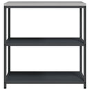 Køkkenopbevaring HATTEM Antracit 90 x 50 x 92 cm Stål