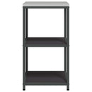 Køkkenopbevaring HATTEM Sort 60 x 50 x 92 cm Stål