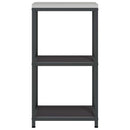 Køkkenopbevaring HATTEM Sort 40 x 50 x 92 cm Stål