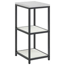 Køkkenopbevaring HATTEM Hvid 40 x 50 x 92 cm Stål