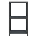 Køkkenopbevaring HATTEM Antracit 40 x 50 x 92 cm Stål