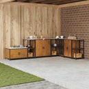 Køkkenopbevaring HATTEM Rusten 40 x 50 x 92 cm Stål