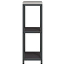 Køkkenopbevaring HATTEM Sort 30 x 50 x 92 cm Stål