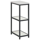 Køkkenopbevaring HATTEM Hvid 30 x 50 x 92 cm Stål