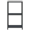 Køkkenopbevaring HATTEM Antracit 30 x 50 x 92 cm Stål