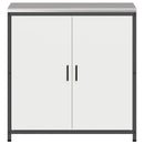 Køkkenopbevaring HATTEM Hvid 90 x 50 x 92 cm Stål