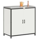 Køkkenopbevaring HATTEM Hvid 90 x 50 x 92 cm Stål
