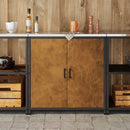 Køkkenopbevaring HATTEM Rusten 90 x 50 x 92 cm Stål