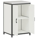 Køkkenopbevaring HATTEM Hvid 60 x 50 x 92 cm Stål
