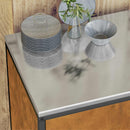 Køkkenopbevaring HATTEM Rusten 60 x 50 x 92 cm Stål