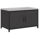 Køkkenopbevaring HATTEM Sort 90 x 50 x 53 cm Stål