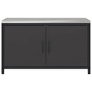 Køkkenopbevaring HATTEM Sort 90 x 50 x 53 cm Stål