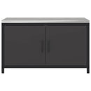 Køkkenopbevaring HATTEM Sort 90 x 50 x 53 cm Stål