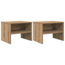 Natskab 2 pcs artisan eg 40 x 40 x 30 cm Konstrueret træ