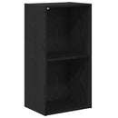 Bogreol Sort eg 40 x 30 x 77 cm Konstrueret træ