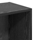 Bogreol Sort eg 40 x 30 x 152 cm Konstrueret træ