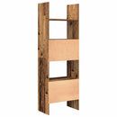 Bogskab Gammelt træ 60 x 35 x 180 cm Konstrueret træ
