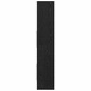 Bogskab Sort eg 60 x 35 x 180 cm Konstrueret træ