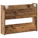 Sko skab 2 pcs Gammelt træ 80 x 18 x 60 cm Konstrueret træ