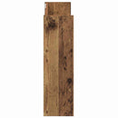 Sko skab 2 pcs Gammelt træ 80 x 18 x 60 cm Konstrueret træ