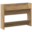 Sko skab 2 pcs Artisan Egetræ 81 x 18 x 60 cm Konstrueret træ