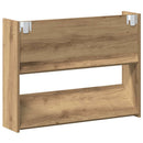 Sko skab 2 pcs Artisan Egetræ 81 x 18 x 60 cm Konstrueret træ