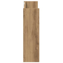 Sko skab 2 pcs Artisan Egetræ 81 x 18 x 60 cm Konstrueret træ