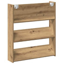 Sko skab 2 pcs Artisan Egetræ 85 x 18 x 90 cm Konstrueret træ