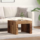Sofabord Gammelt træ 50 x 50 x 35 cm Konstrueret træ