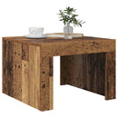 Sofabord Gammelt træ 50 x 50 x 35 cm Konstrueret træ