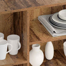 Sideboard Gammelt træ 120 x 30 x 75 cm Konstrueret træ