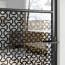 Glasdør 102,5 x 3,5 x 201,5 cm Aluminium Sort