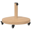 Parasolfod Lys Træ 48 x 48 x 32 cm