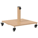 Parasolfod Lys Træ 45 x 45 x 31,5 cm