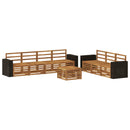 Sofasæt 8 pcs Massivt Akacietræ