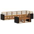 Sofasæt Massivt Akacietræ
