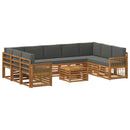 Sofasæt Massivt Akacietræ