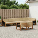Udendørs sofagruppe 8 stk. Naturlig og Beige