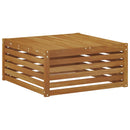 Udendørs sofagruppe 7 pcs Naturlig og Beige 79 x 79 x 37 cm
