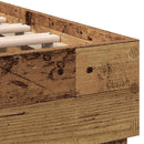 Sengestel Gammelt træ 203 x 185 x 70 cm Konstrueret træ