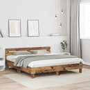 Sengestel Gammelt træ 203 x 185 x 70 cm Konstrueret træ