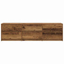 TV Enheder 2 pcs Gammelt træ 180 x 34 x 50 cm Konstrueret træ