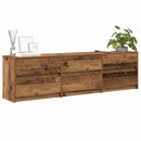 TV Enheder 2 pcs Gammelt træ 180 x 34 x 50 cm Konstrueret træ