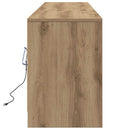 TV Enheder Vægmonteret 2 pcs Artisan Egetræ 180 x 34 x 50 cm
