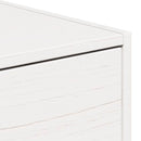 Sengebord 2 pcs Hvid 50 x 32,5 x 24 cm Massivt fyrretræ
