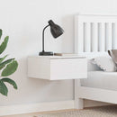 Sengebord 2 pcs Hvid 37 x 35 x 18,5 cm Massivt fyrretræ
