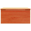 Sengebord 2 pcs Voks brun 37 x 35 x 18,5 cm Massivt fyrretræ