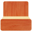 Sengebord Voks brun 44 x 32,5 x 40 cm Massivt fyrretræ