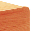 Sengebord 2 pcs Voks brun 44 x 32,5 x 40 cm Massivt fyrretræ